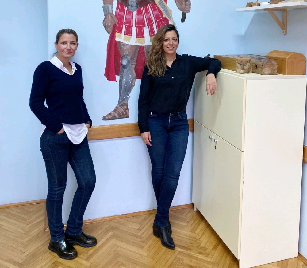Profesorice Milica Maligec i Sonja Ljubetić
