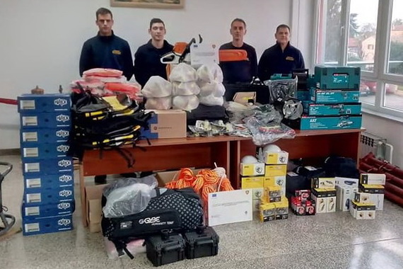 Umaški vatrogasci dobili zamjenu za opremu uništenu u Petrinji