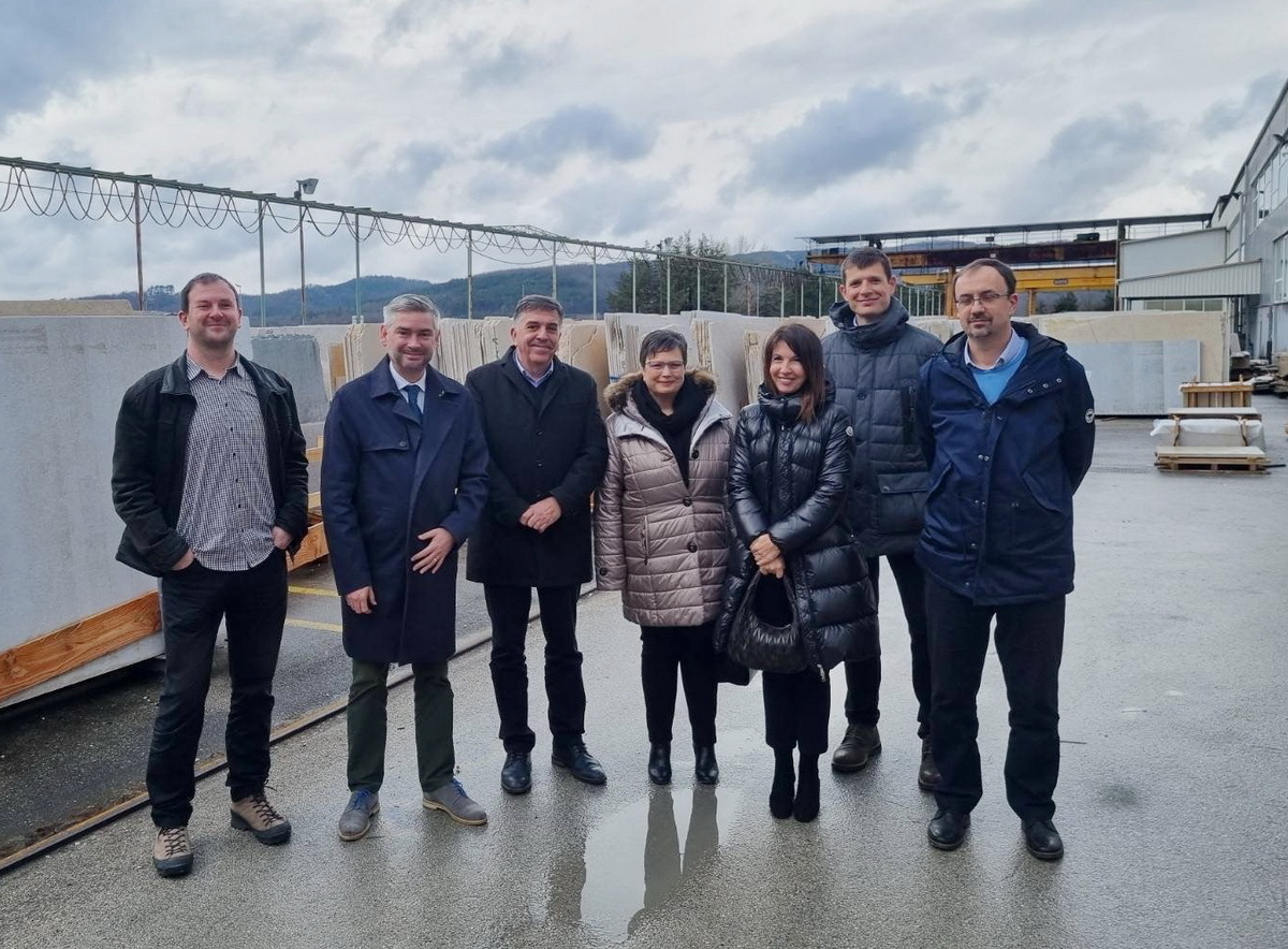 Župan sa suradnicima u posjetu Kamen Pazinu