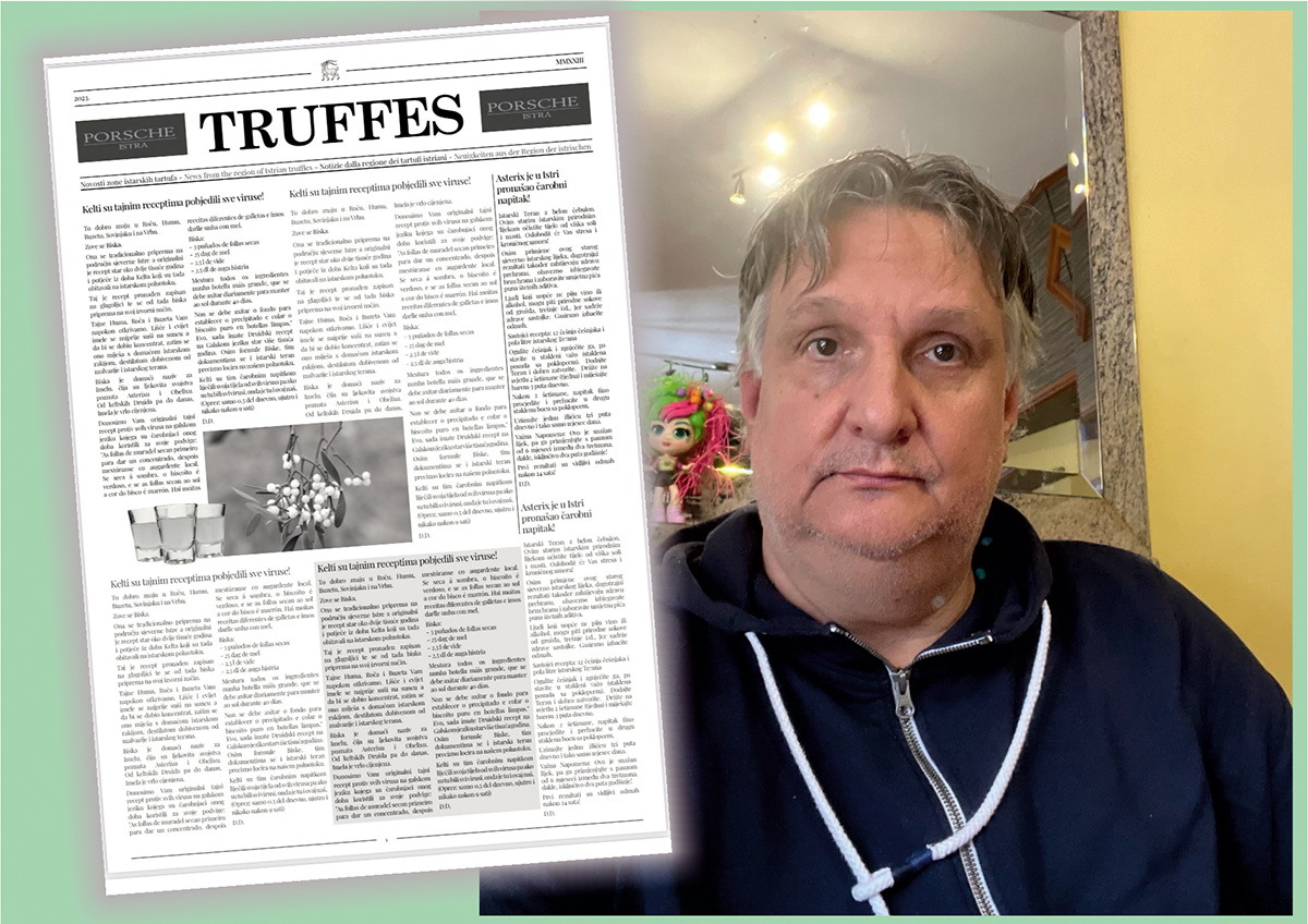 Robert Marušić i naslovnica 'Truffesa' 