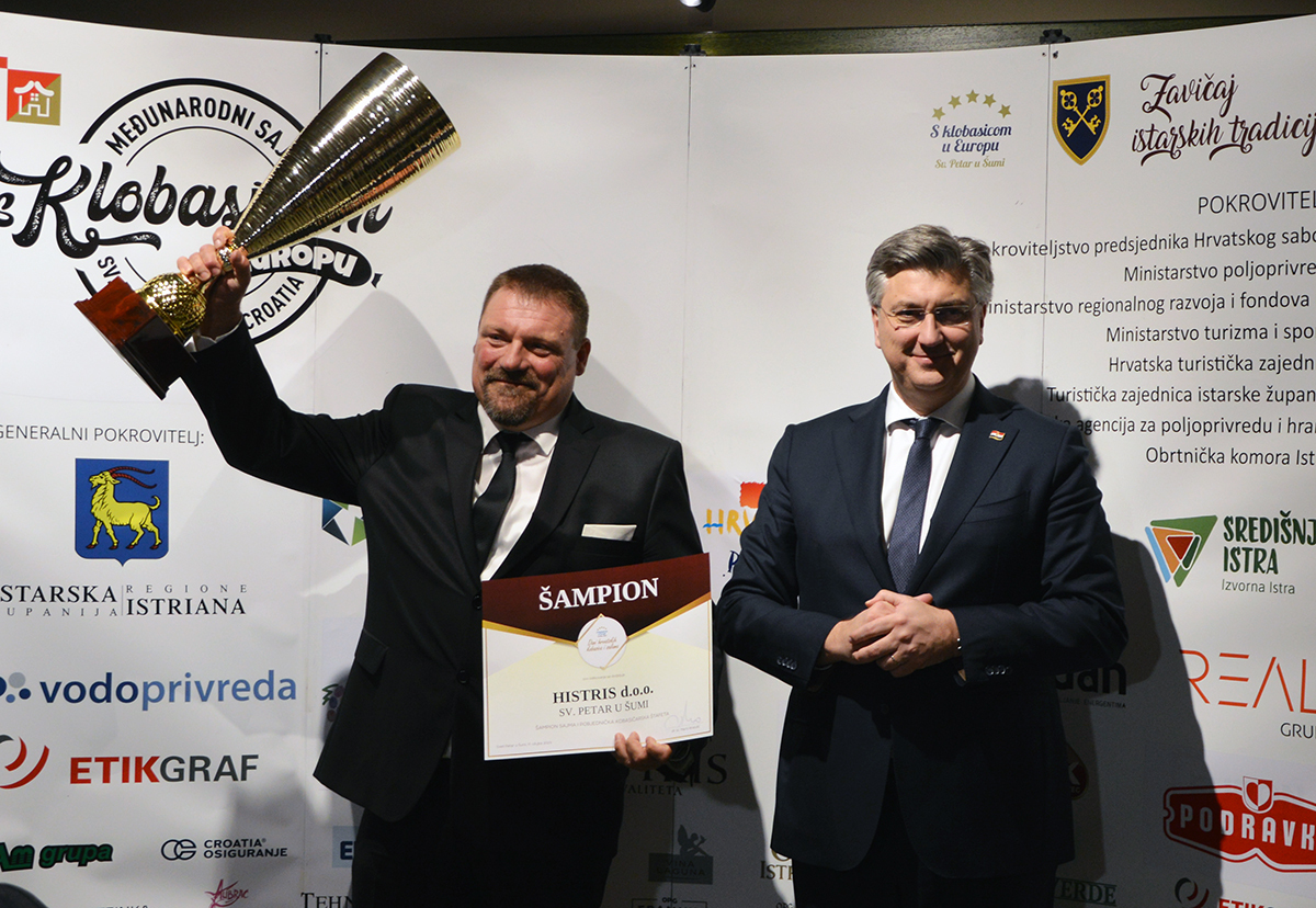 Ivica Milotić i Andrej Plenković