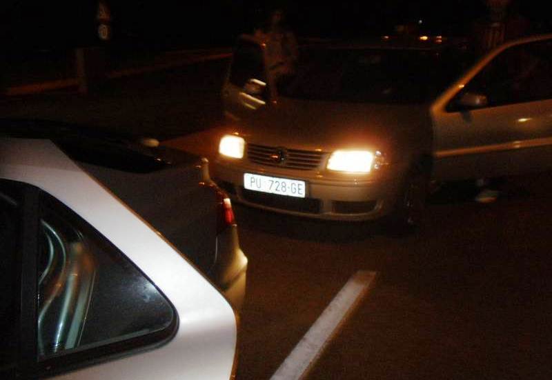 Markežić: Drugo vozilo koje se zaustavilo (PU 728 GE) očito pripada anonimnom čitatelju Dodiću (Foto: Milan Markežić)