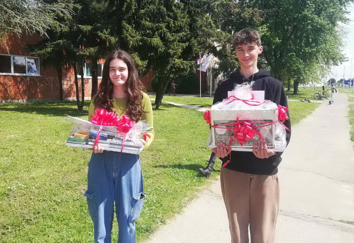 Ella Vrzić i Nenad Đokić
