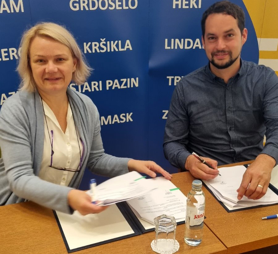 Sklapanje ugovora Grada Pazina i Vema-inga