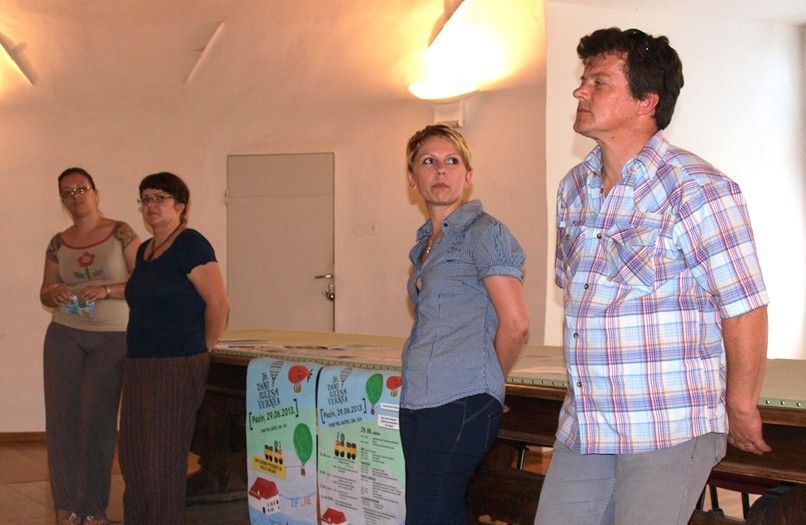 Iva Ciceran,  Paola Jurman, Ranka Šepić i Radenko Sloković