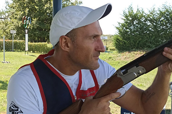 Giovanni Cernogoraz u borbi za europsku medalju