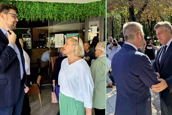 U Pazin stigli aktualni i budući hrvatski premijer (foto)