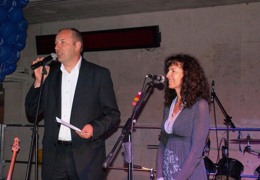 Gradonačelnik Renato Krulčić i zamjenica Mirjana Galant