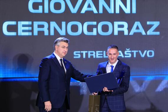 Giovanni Cernogoraz najbolji je sportaš Hrvatske!