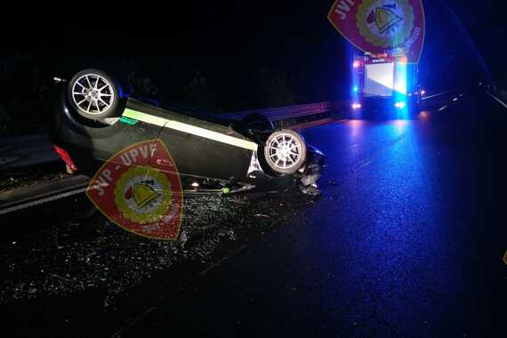 Strašna nesreća. Muškarac sletio s nadvožnjaka kod Brtonigle (foto)