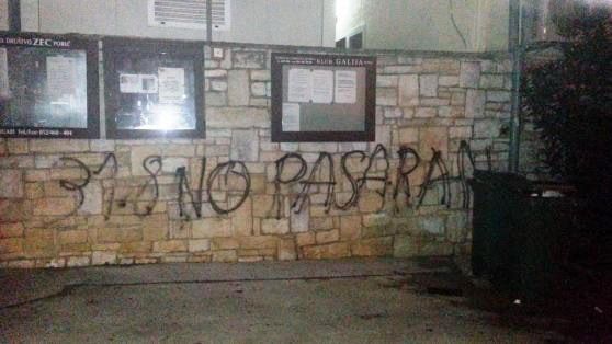 Grafit Građanske akcije u Poreču