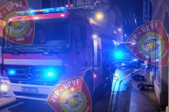 Noćas gorio stan u Umagu. Gasili su ga satima (foto)