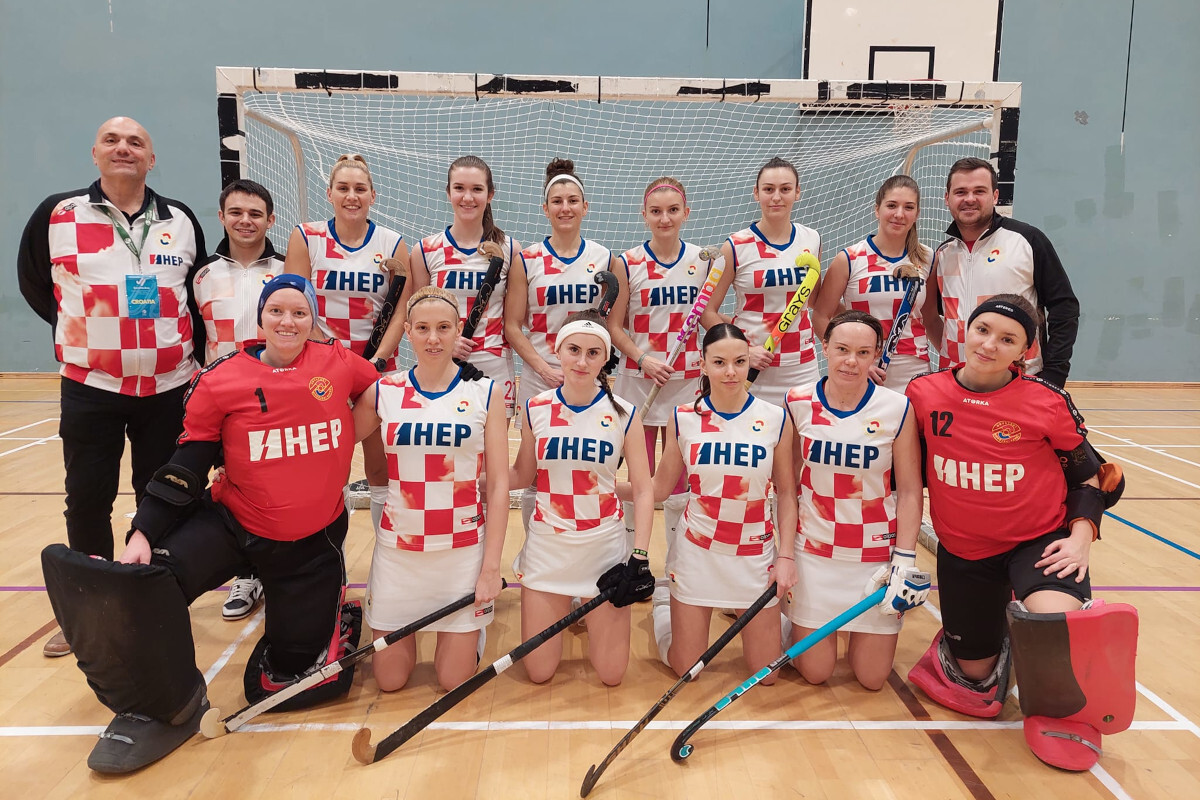 Hrvatska ženska reprezentacija u dvoranskom hokeju (FOTO: HHS)