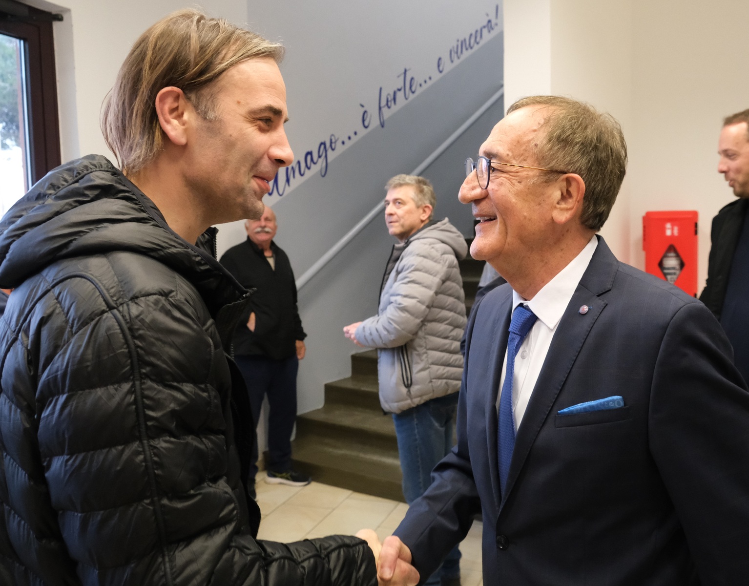 Ivano Balić i Lino Červar (FOTO: Milivoj Mijošek)