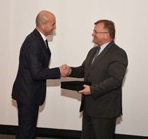 Vili Bassanese i predsjednik Udruge gradova Željko Turk