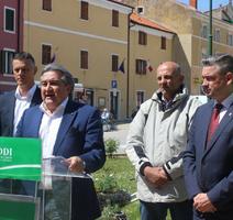 Valter Flego, Rino Duniš, Franco Basiaco i Boris Miletić