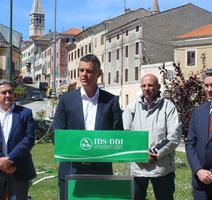 Rino Duniš, Valter Flego, Franco Basiaco i Boris Miletić