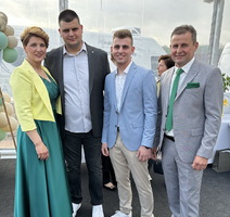 Gorana i Dean i sinovi Loren i Dino