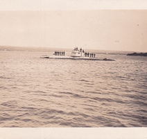 Fažanski kanal - podmornica U XV - 1918. g