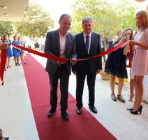 Gradonačelnik Poreča Loris Peršurić i investitor Karlo Kaufman