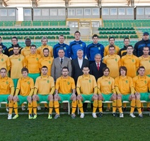Dean Perković (gornji red, vratari) bio je igrao je u Istrinoj generaciji koja je izborila Prvu ligu