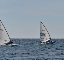 Klasa ILCA 4, Vito Skufca (1) i ILCA 6 Andrej Bozoki (211888)