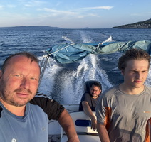 Miro, Petr i Mirov sin Oliver