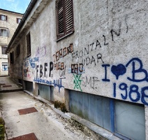 Išarani prolaz kraj parka na Starom trgu