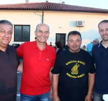 Umaški gradonačelnik Vili Bassanese je zajedno s predsjednikom MO Lovrečica Babići Denisom Muminovićem čestitao organizatorima i mještanima na odličnoj fešti