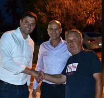Davor Bernardić s prijateljima iz Umaga