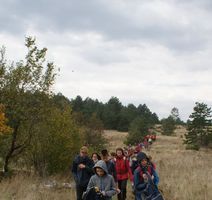 Mali pazinski planinari predvode kolonu
