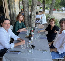 Ruben i Jasmina Flego, Nensi Vojsković i prof. Ivan Mijatović