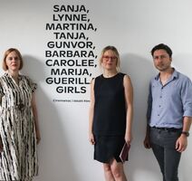 IzlozbaMisliti film_Cinemaniac XXI-Tanja Milicic, Branka Bencic, Matija Debeljuh
