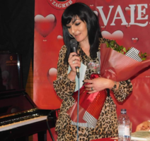 Maja Ivković (Trst) nakon promocije svoje nove zbirke