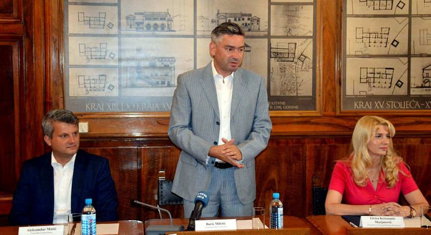 Aleksandar Matić, Boris Miletić i Elvira Krizmanić Marjanović