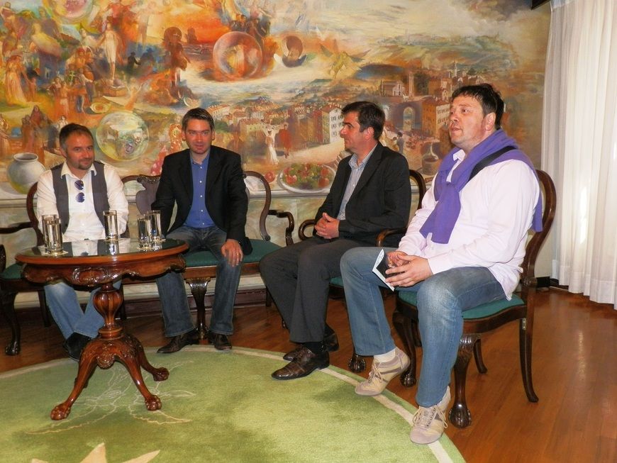 Bruno Krajcar, Boris Miletić, Miodrag Čerina i Daniel Sponza
