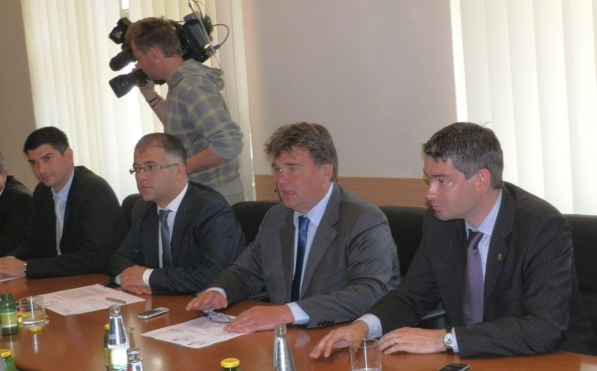 Alen Damijanić, Vedran Grubišić, Ivan Jakovčić i Boris Miletić