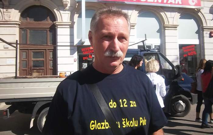 Branimir Mihalinec, predsjednik Nezavisnog sindikata zaposlenih u srednjim školama