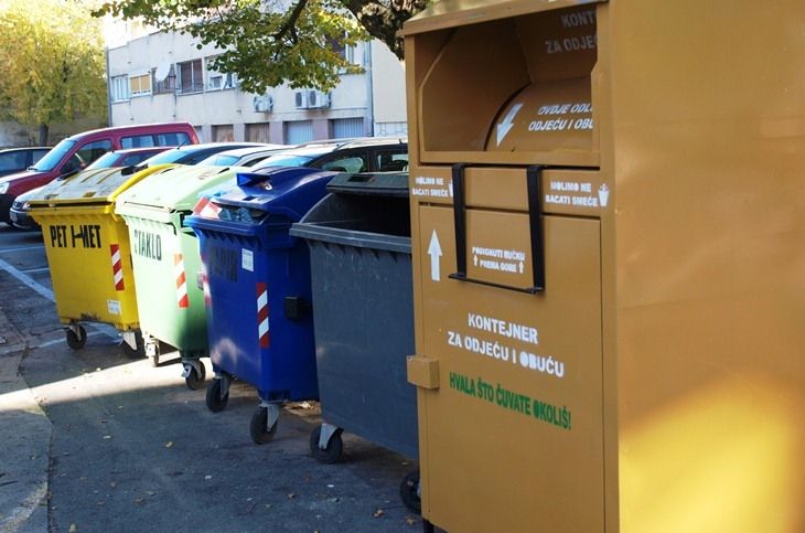 KOntejneri su postavljeni na 10 lokacija uz već psotojeće