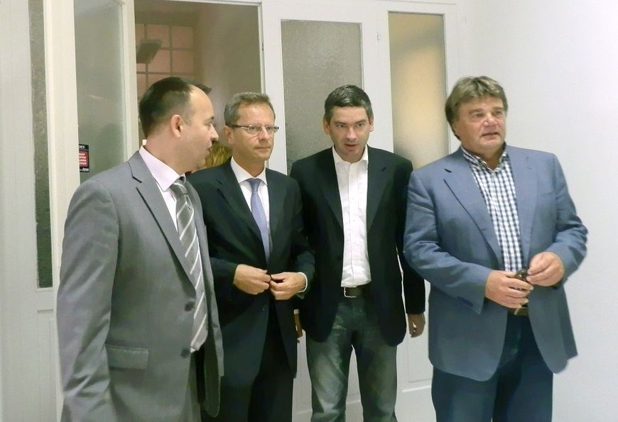Boris Sabatti, Gianangelo Bellati, Boris Miletić i Ivan Jakovčić
