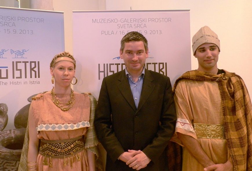 Boris Miletić u društvu Histra