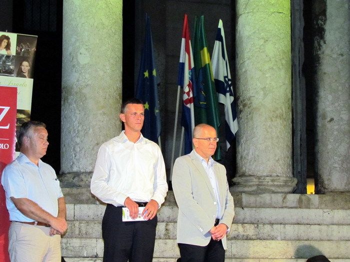 Fabrizio Radin, Valter Flego i Yossi Amrani