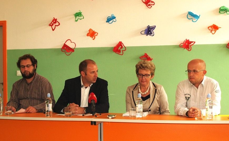 Konferencija za medije u Područnoj školu u Cerovlju