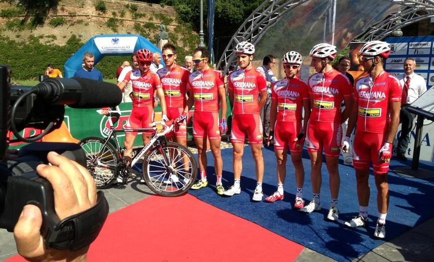 Momčad prije utrke Memorial Marco Pantani