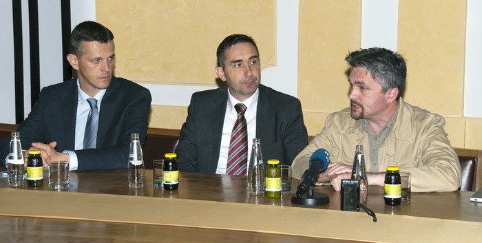 Andrej Bader (desno je) je podsjetio na najveći pomor istarskog naroda u povijesti