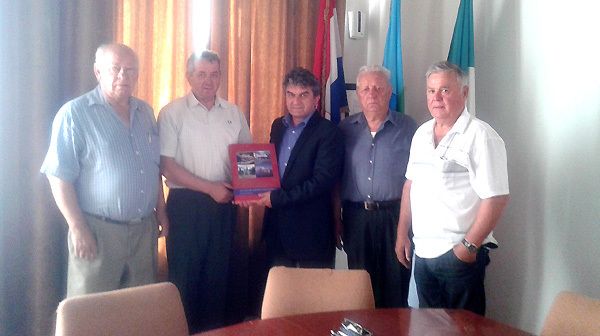 Delegaciju je primio gradonačelmnik Edi Štifanić