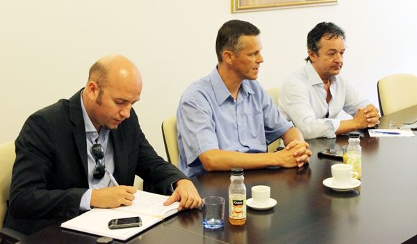 Marin Grgeta, Valter Flego i Valerio Drandić