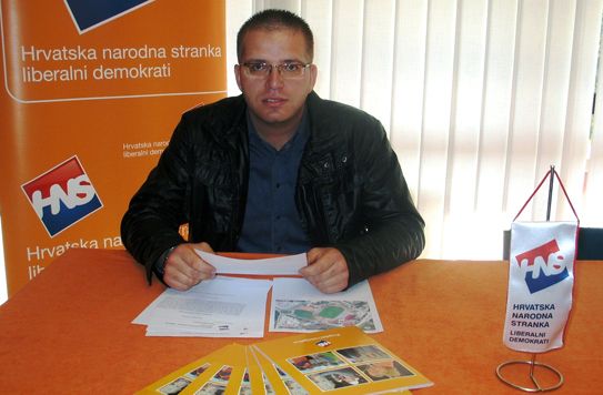 Kristijan Majer, tajnik HNS podruznica Buzet