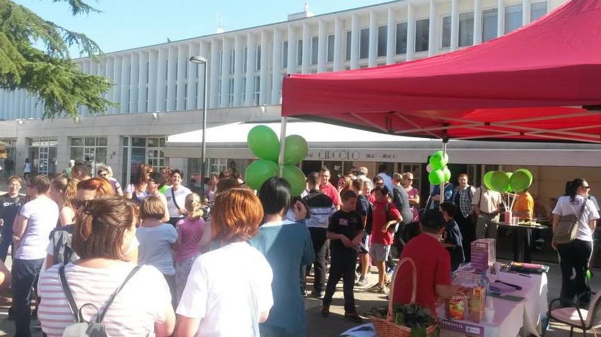 Sudionici akcije pred polaskom na šetnju