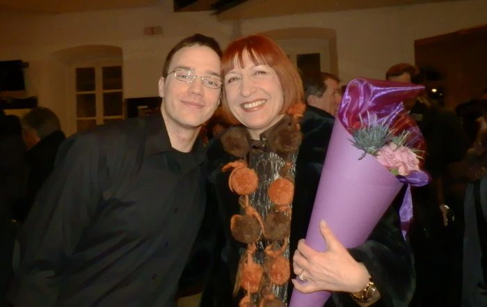 Rade Radolović i ravnateljica INK Gordana Jeromela Kaić